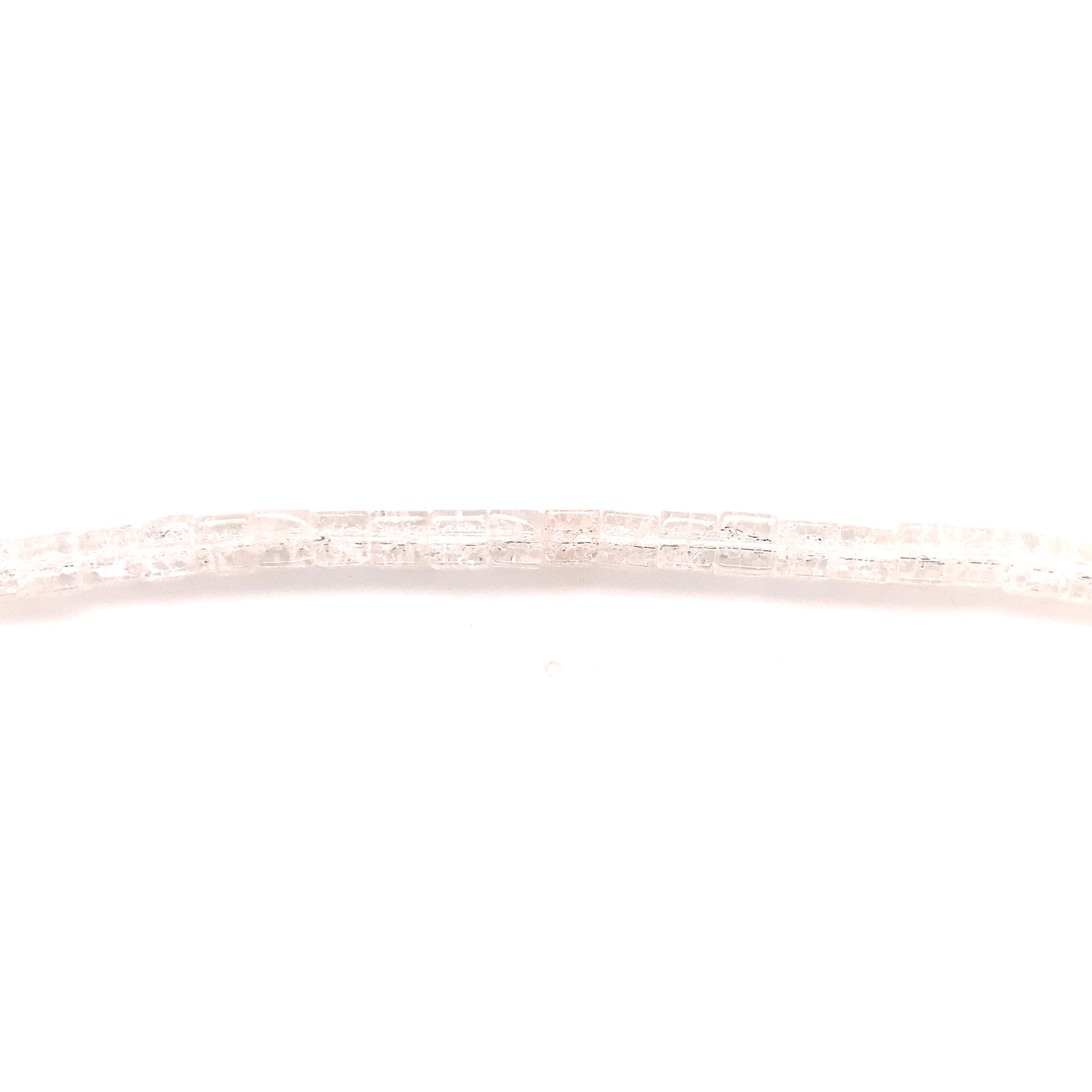 6x6mm Clear Rock Crystal - Cubes