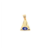 Blue Eye of Providence - Gold Filled