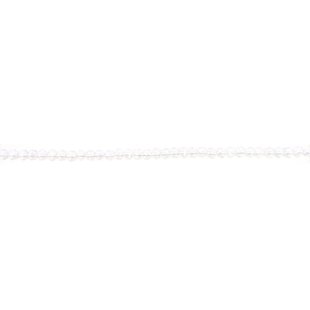 1.5x2mm Opal Crystal - Rondelle