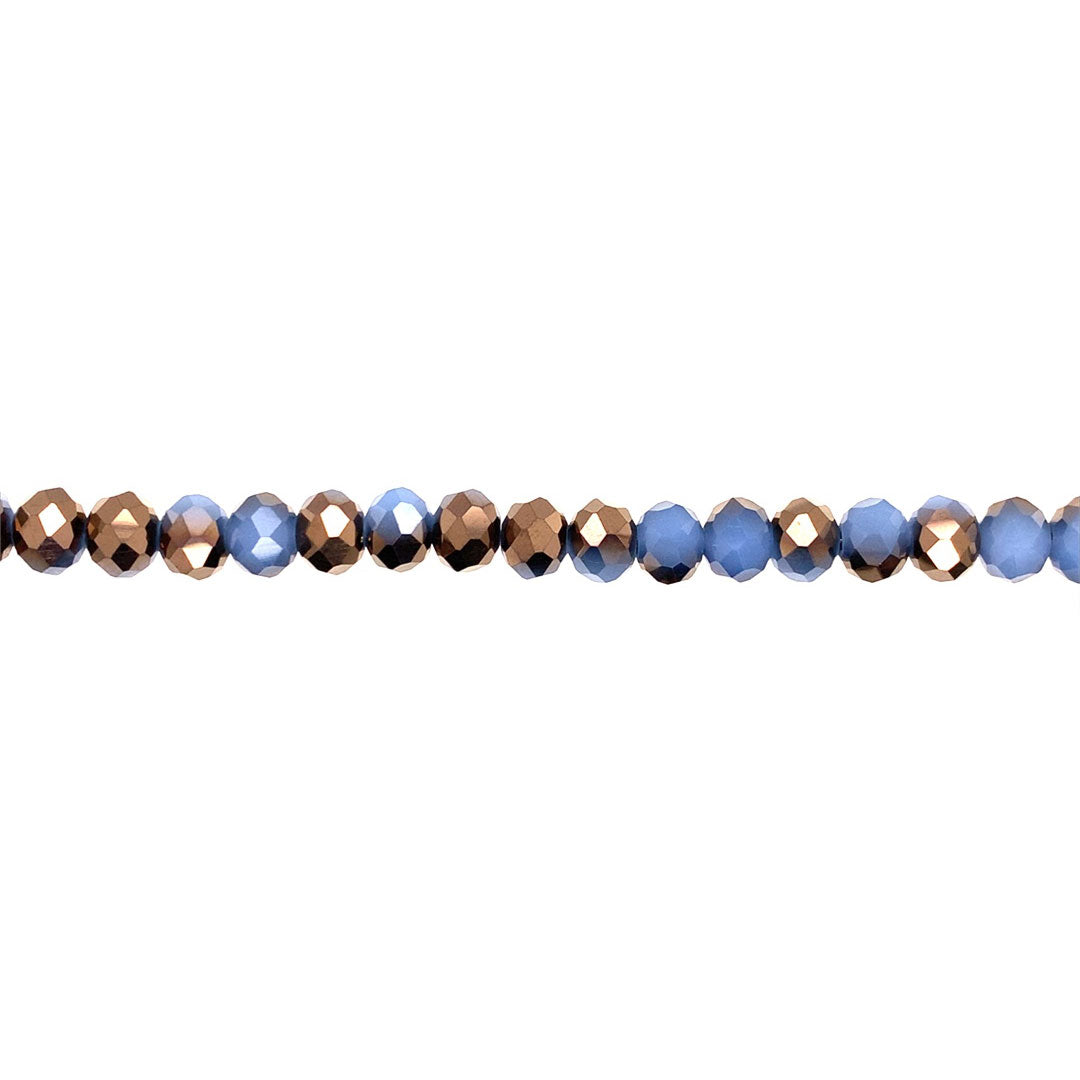 6x8mm Night Sky Crystal - Rondelle