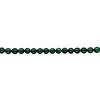 6mm Natural Malachite - Round