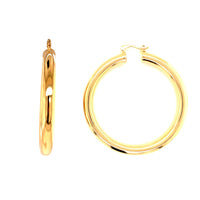 5mm x 50mm Hoops - Gold Filled