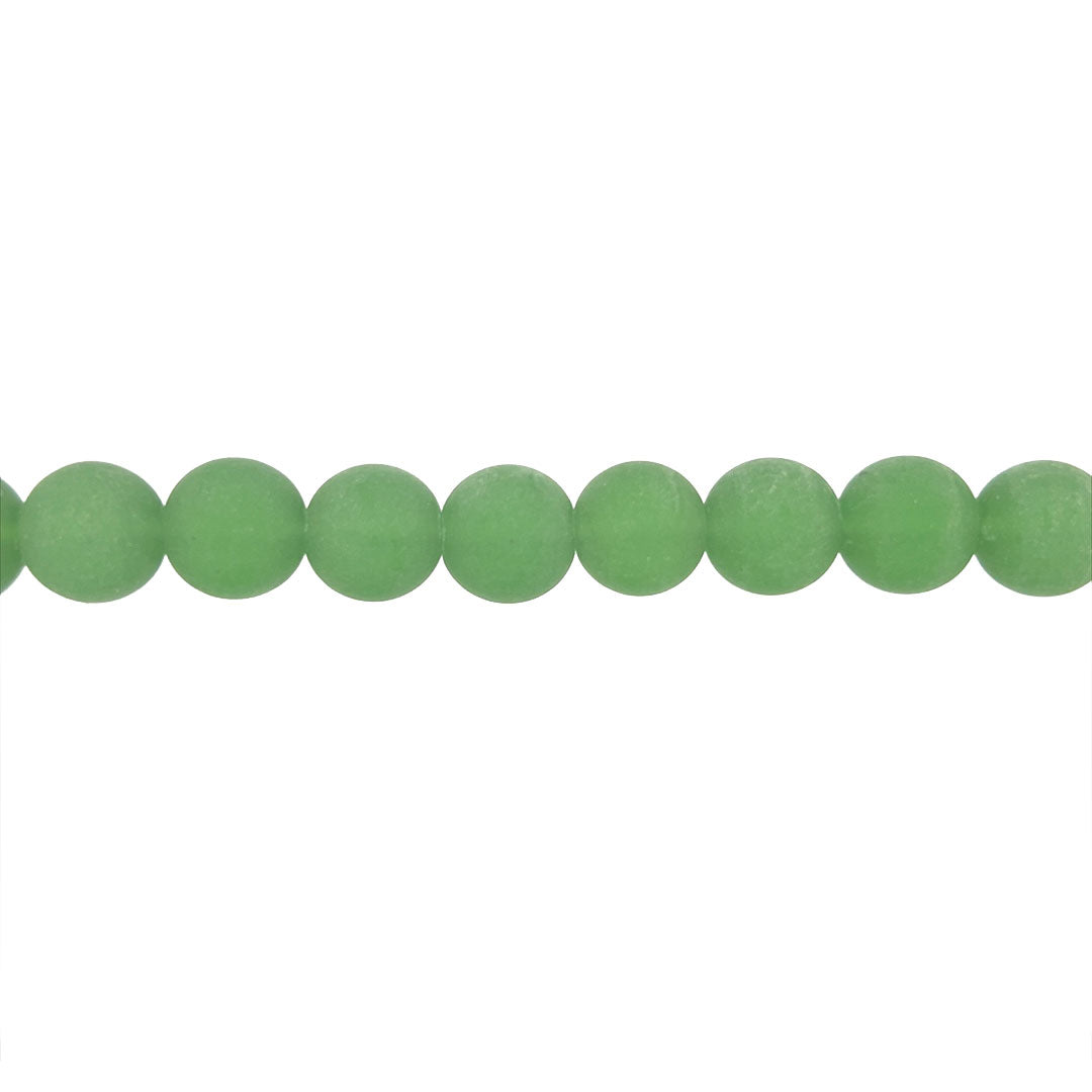 12mm Green Glass - Round