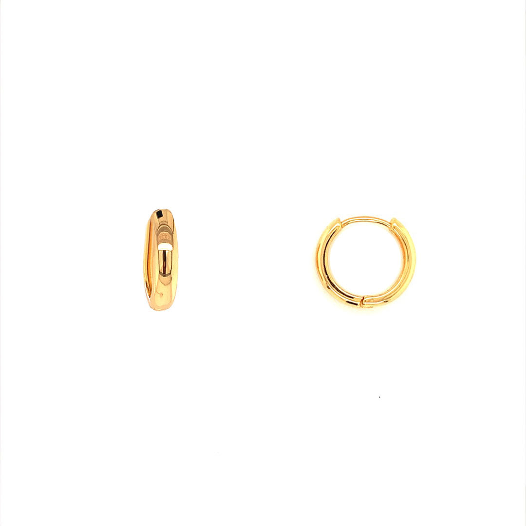 3.5mm x 17mm Hoops - Gold Filled