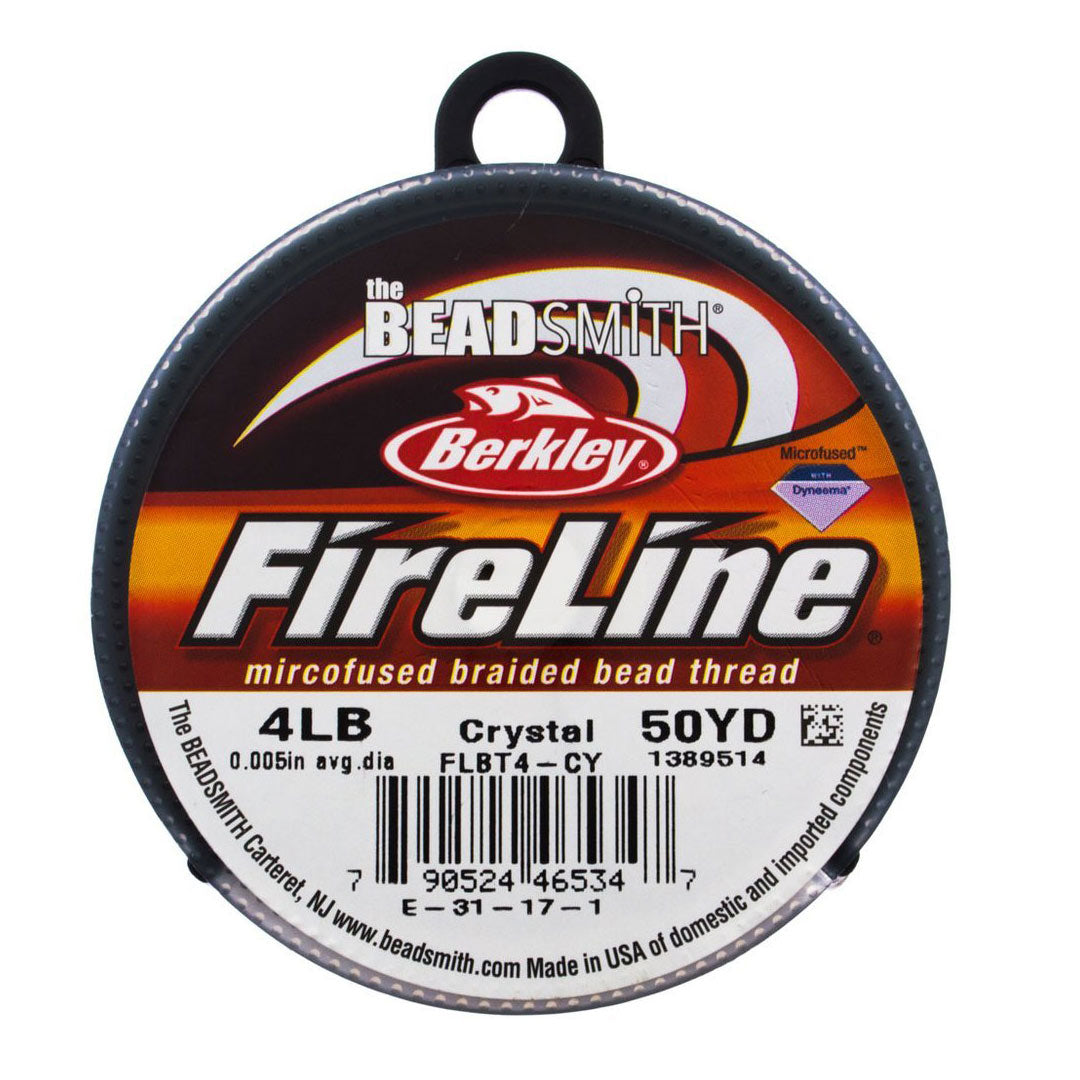 4LB Fireline Crystal .005 IN/.12MM DIA 50 YRD
