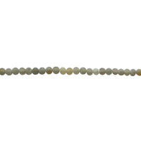 6mm Frosted Cracked Agate - Round