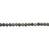8mm Frosted Cracked Agate - Round
