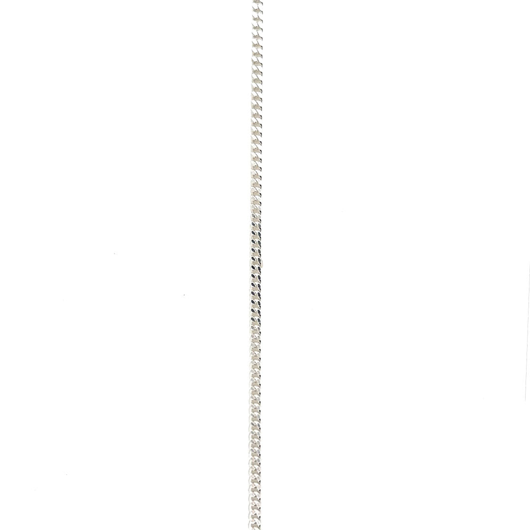 24" 1.5mm Curb Chain - Sterling Silver