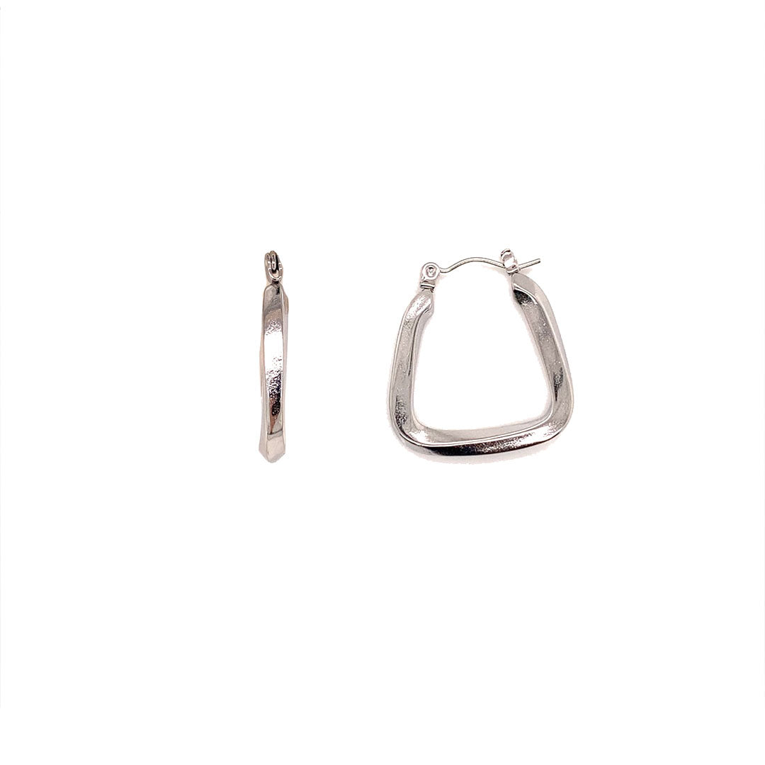 3mm x 26mm Hoops - Stainless Steel