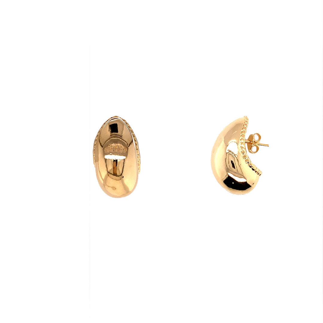 12mm x 23mm Teardrop Studs - Gold Filled
