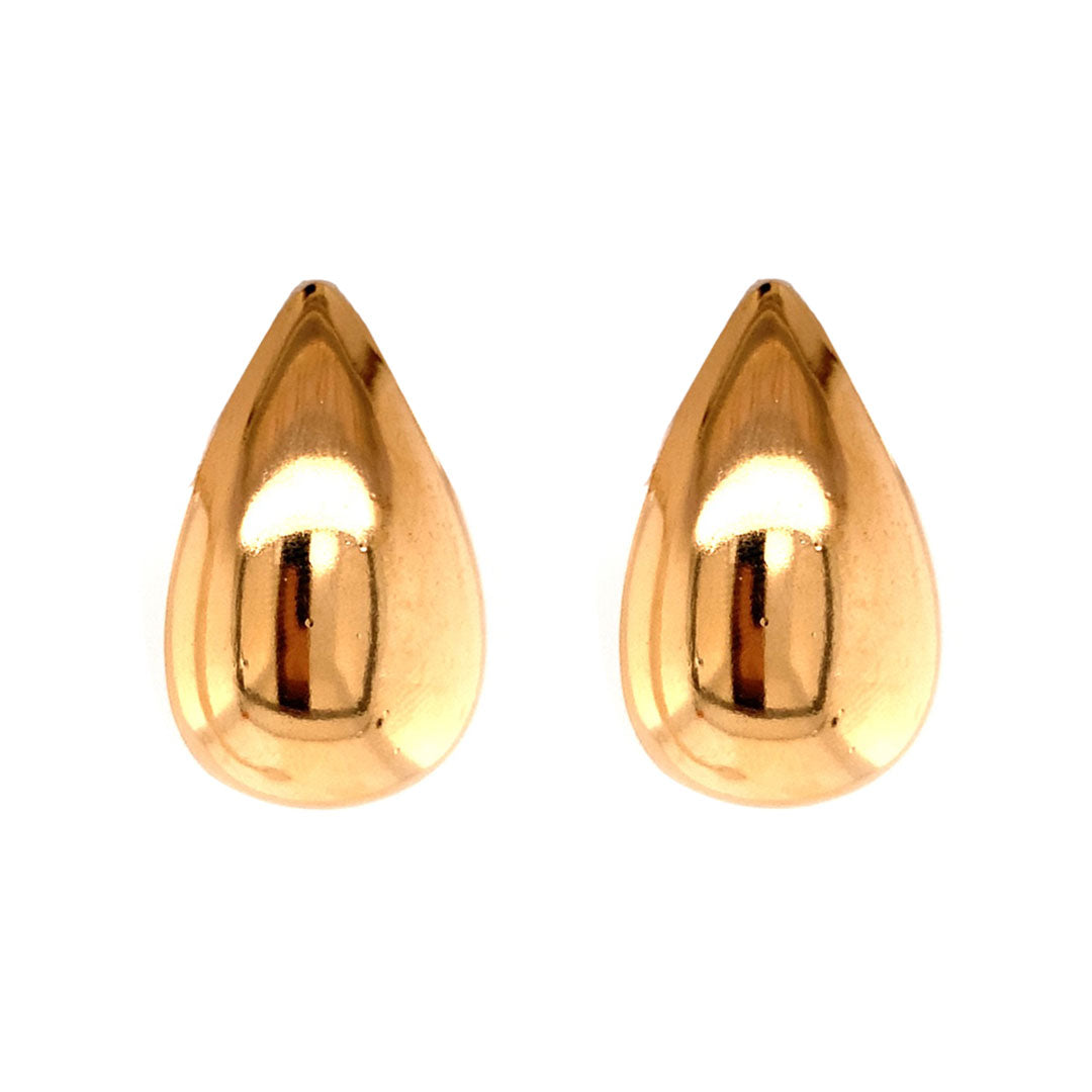 20mm x 32mm Teardrop Studs - Gold Filled