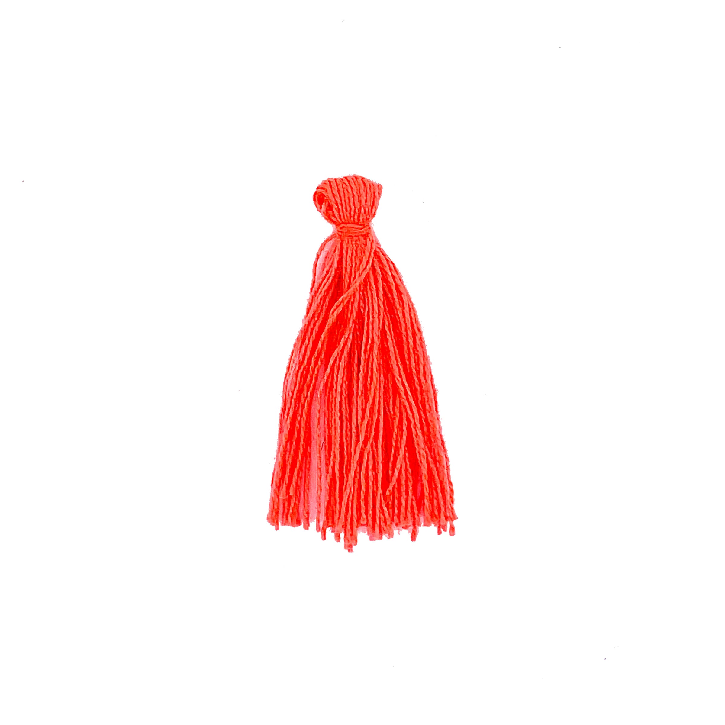 Neon Orange Tassel