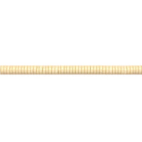 1mm x 4mm Pastel Yellow - Rondelle