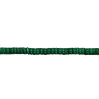 1mm x 6mm Emerald Green - Rondelle