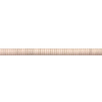 1mm x 6mm White - Rondelle