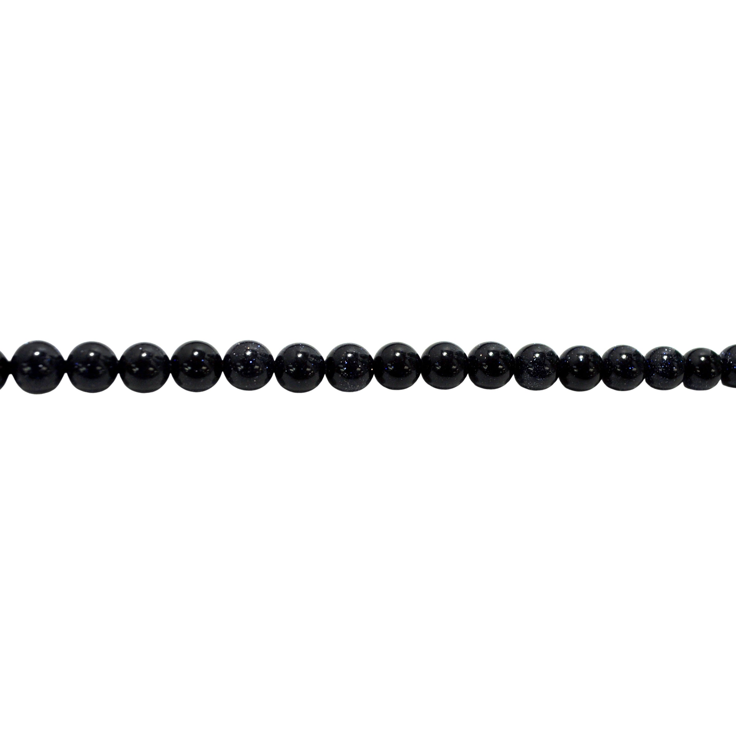 8mm Navy Sandstone - Round