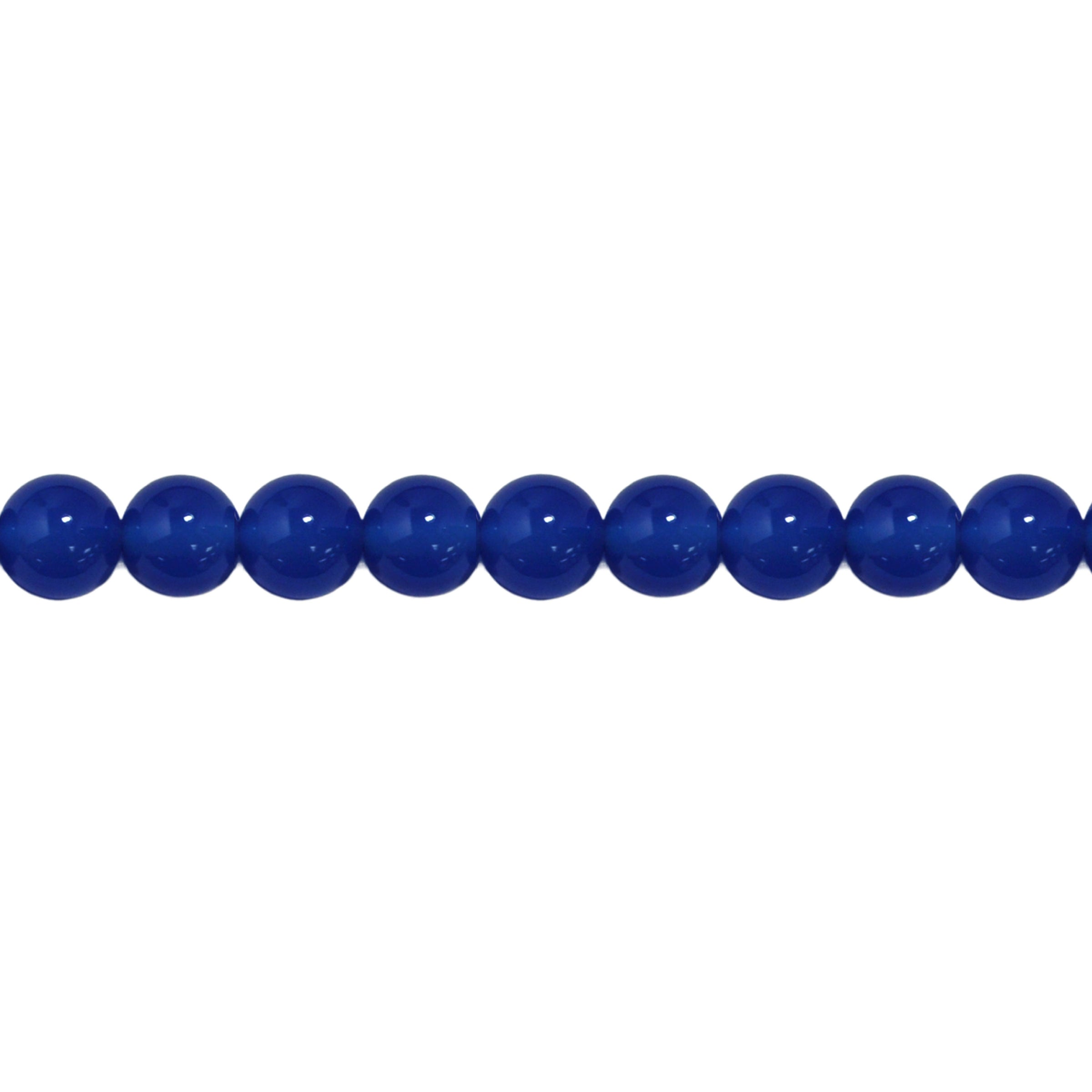 12mm Blue Jade - Round