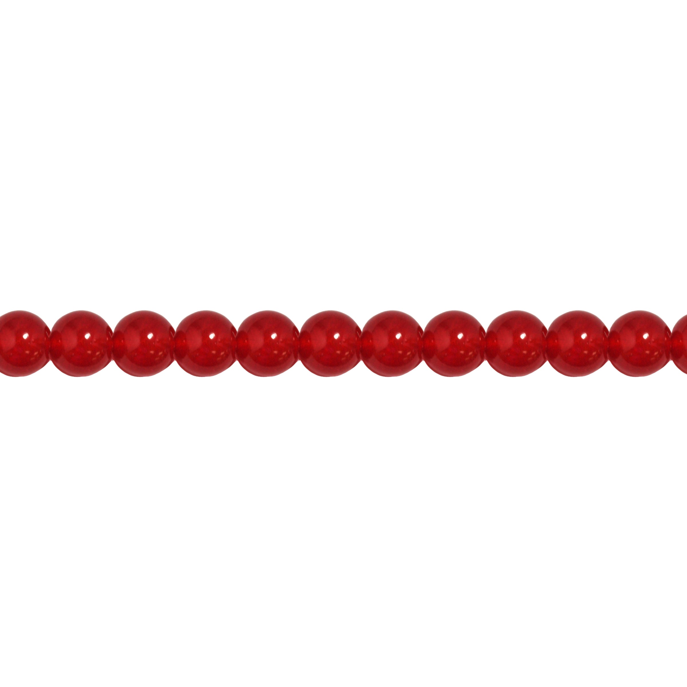 12mm Red Jade - Round