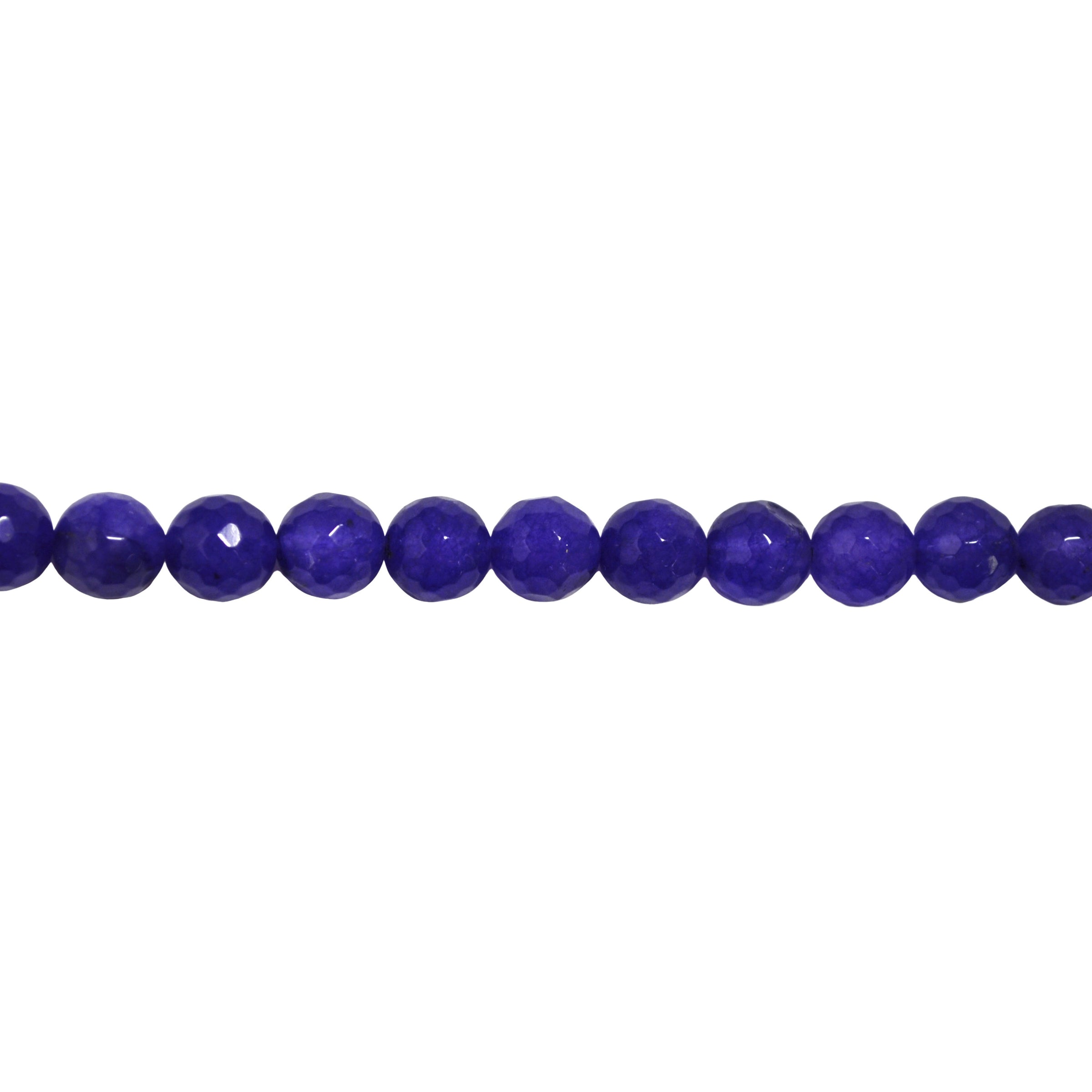 12mm Purple Jade - Faceted