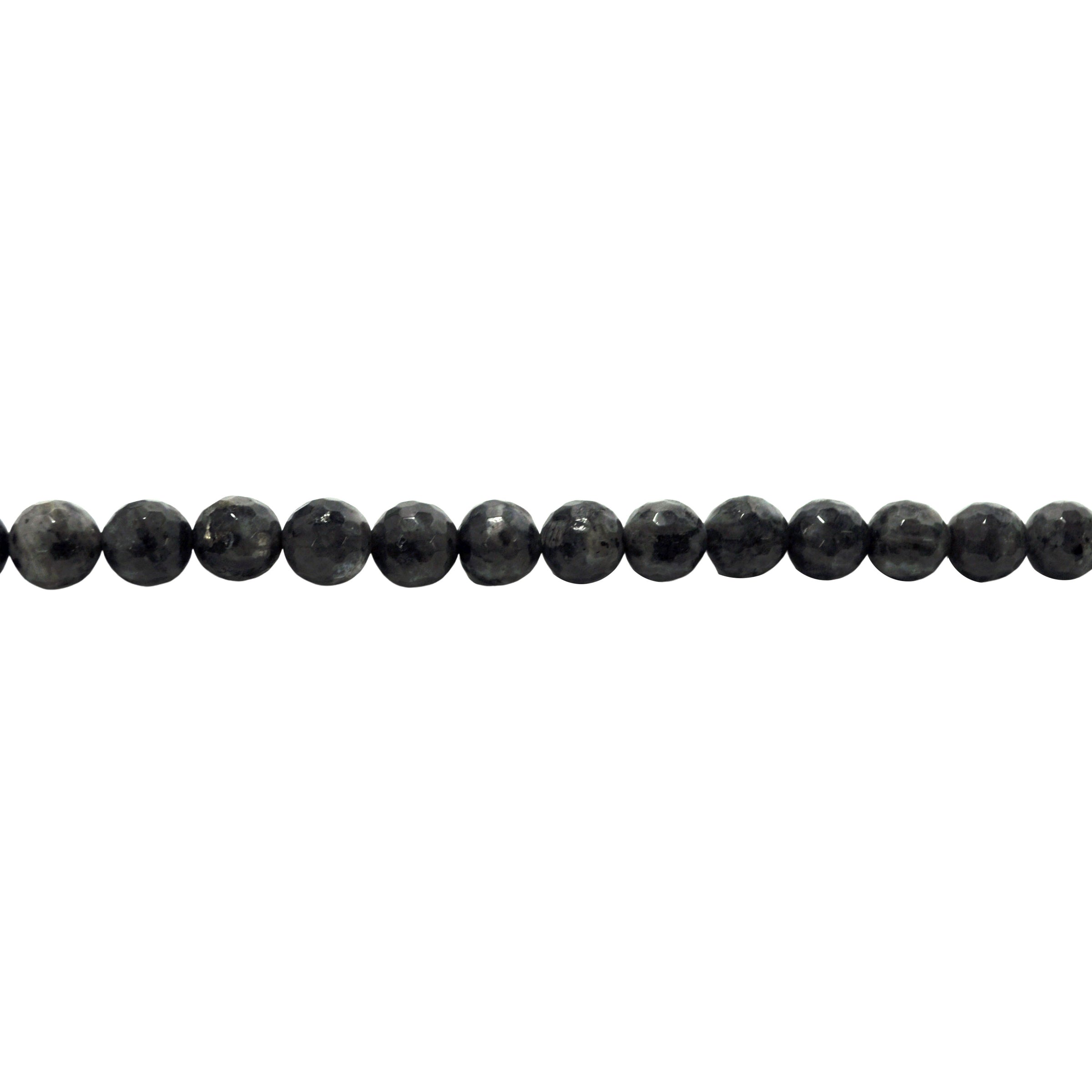 12mm Black Labradorite - Faceted
