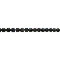 8mm Color Plated Labradorite - Faceted