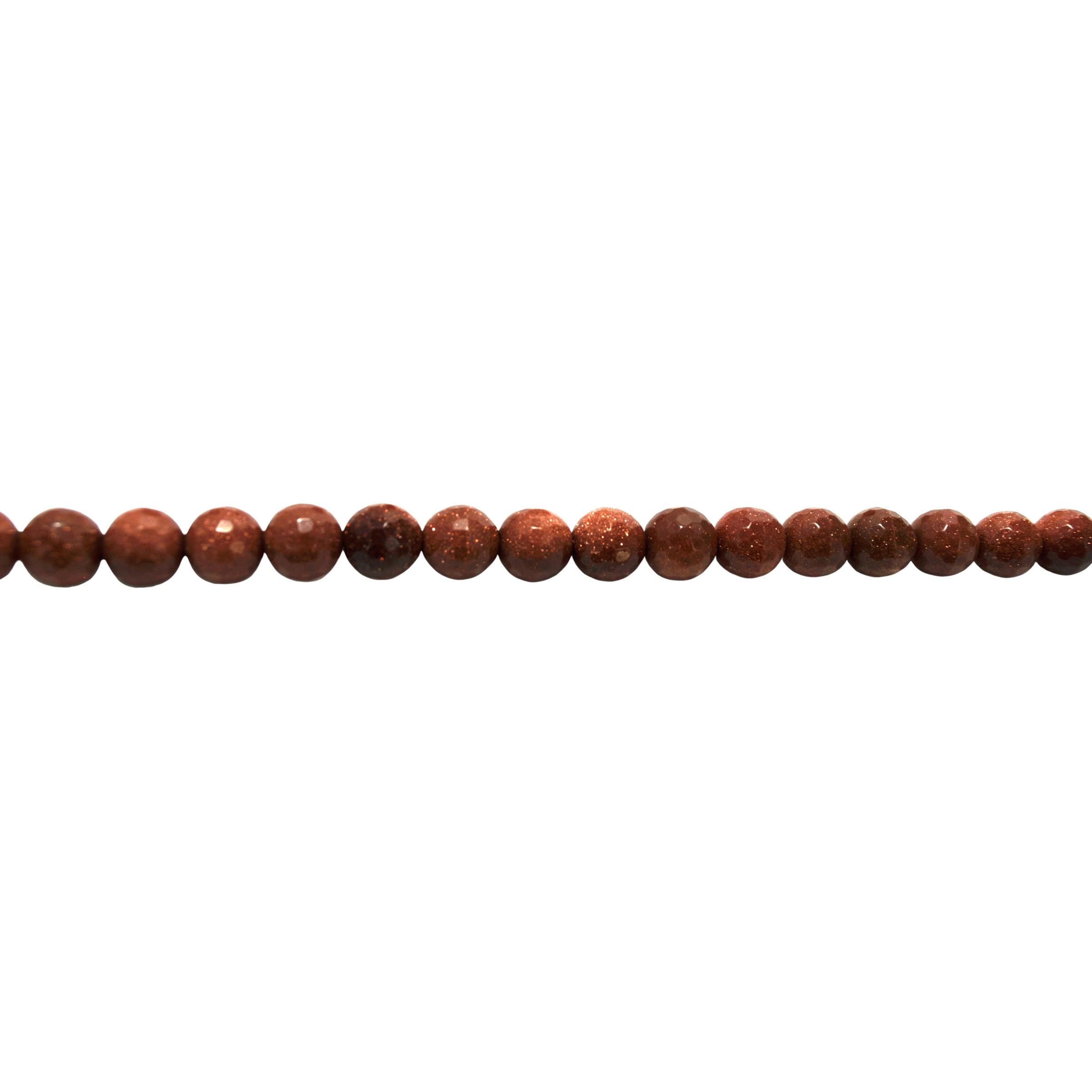 8mm Brown Sandstone - Faceted