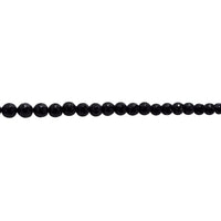 8mm Navy Sandstone - Faceted