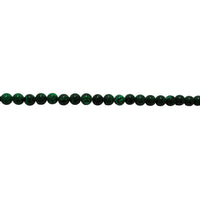 6mm Synthetic Malachite - Round