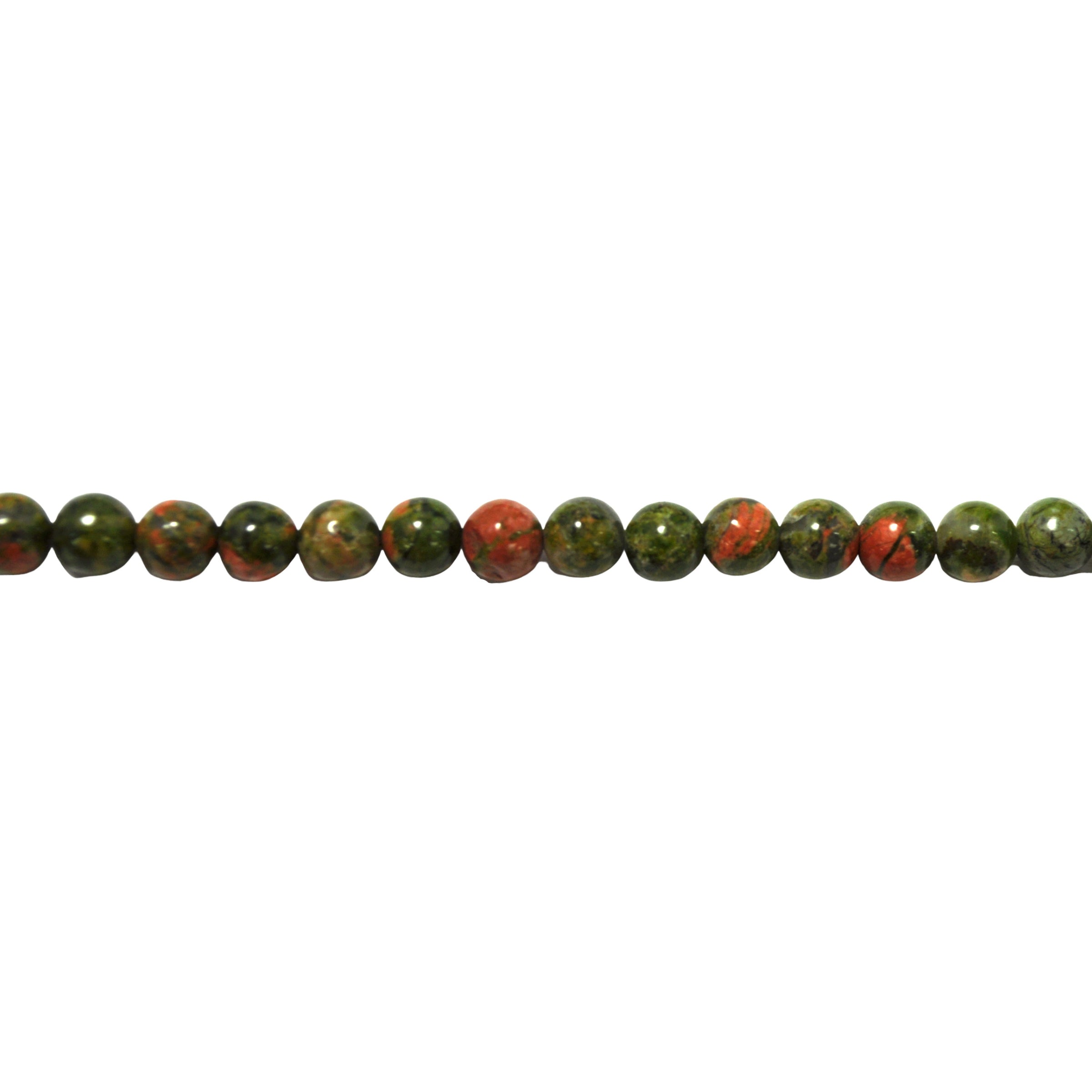 6mm Unakite - Round