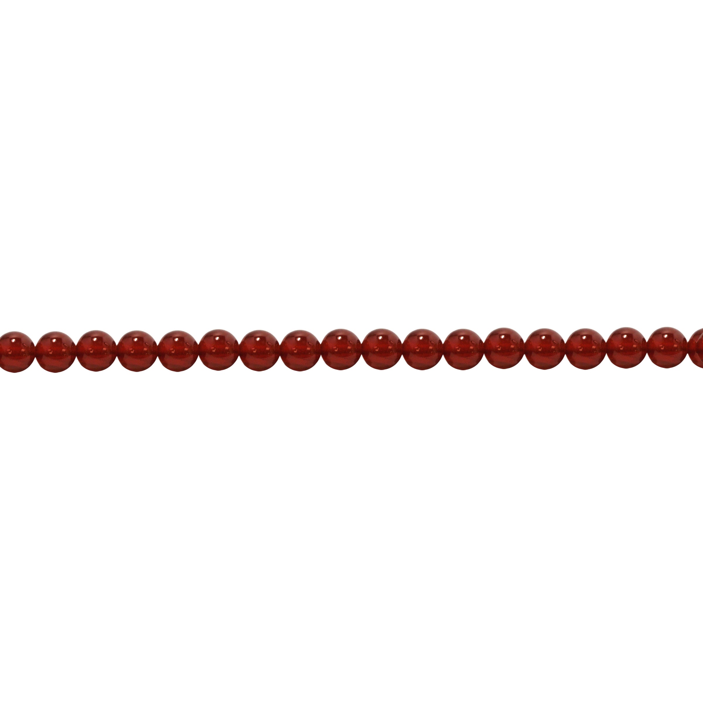 8mm Red Agate - Round