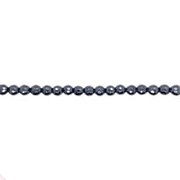 6mm Hematite - Faceted