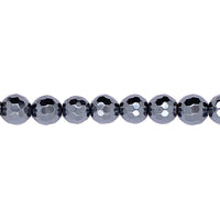 10mm Hematite - Faceted