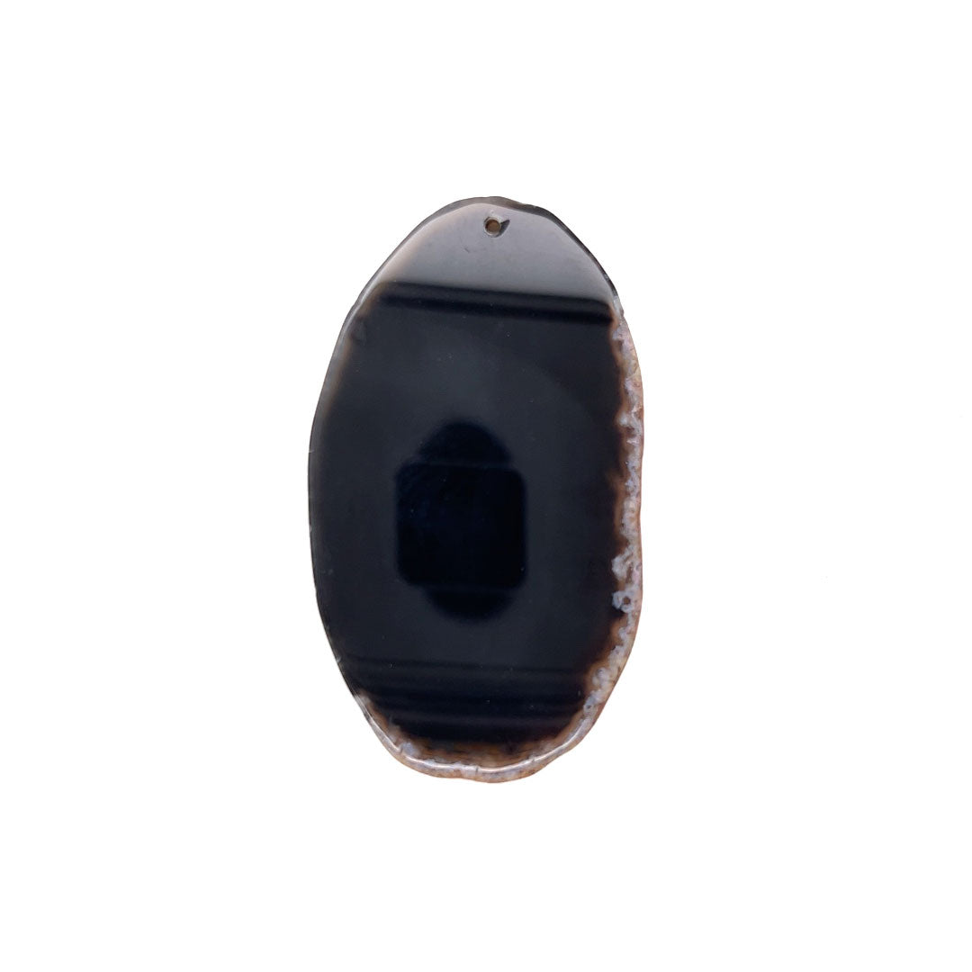 Black Agate Slice