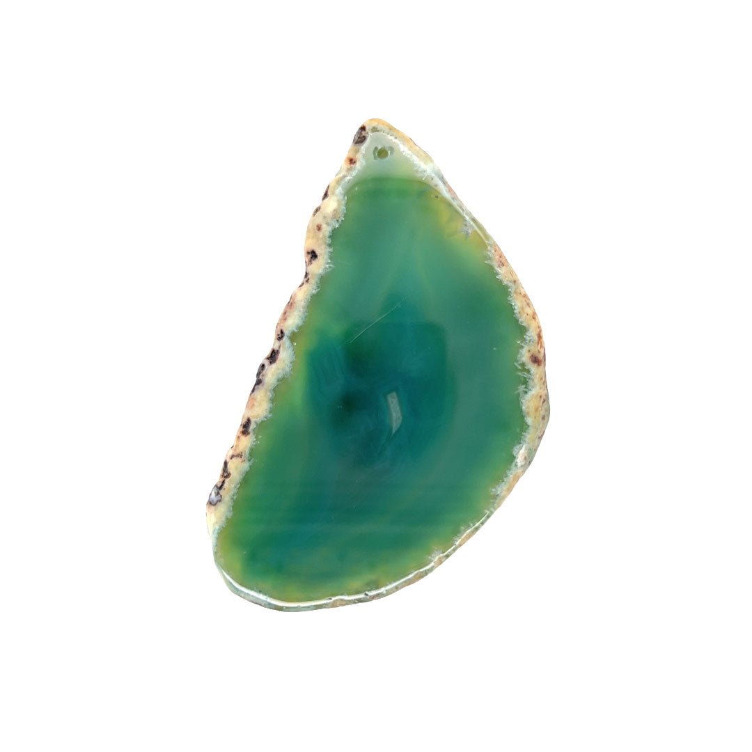 Green Agate Slice