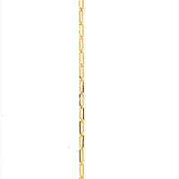 16" 1.5mm Rectangle Link Chain - Gold Filled