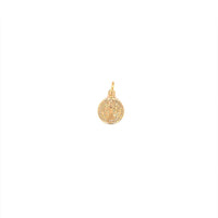 Mini Saint Benedict Charm - Gold Filled