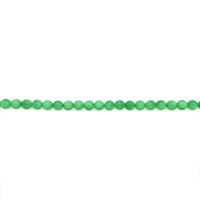 6mm Natural Jade - Round