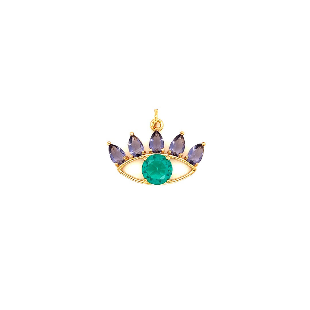 Evil Eye Charm - Gold Plated