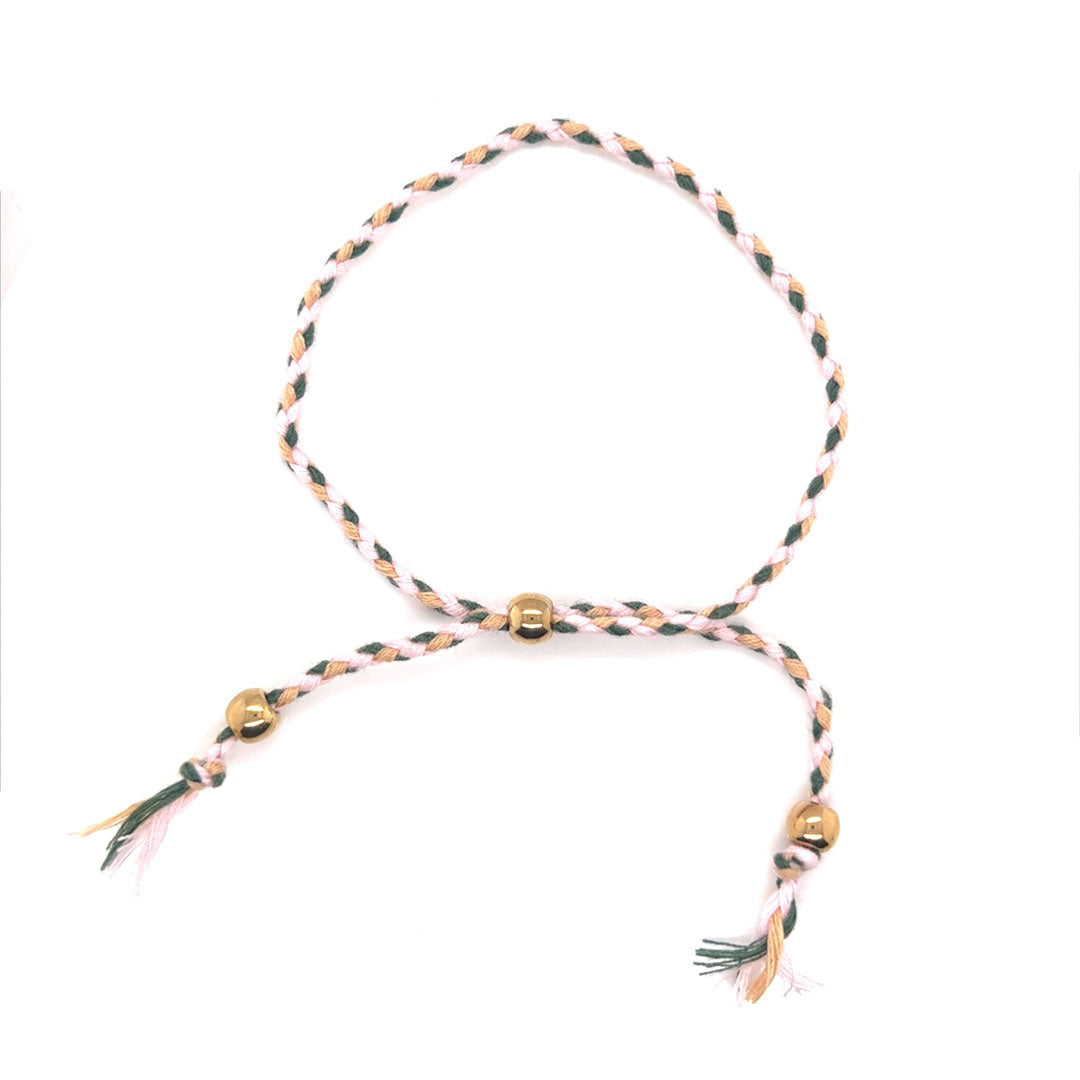 Multicolor Adjustable Macrame Bracelet