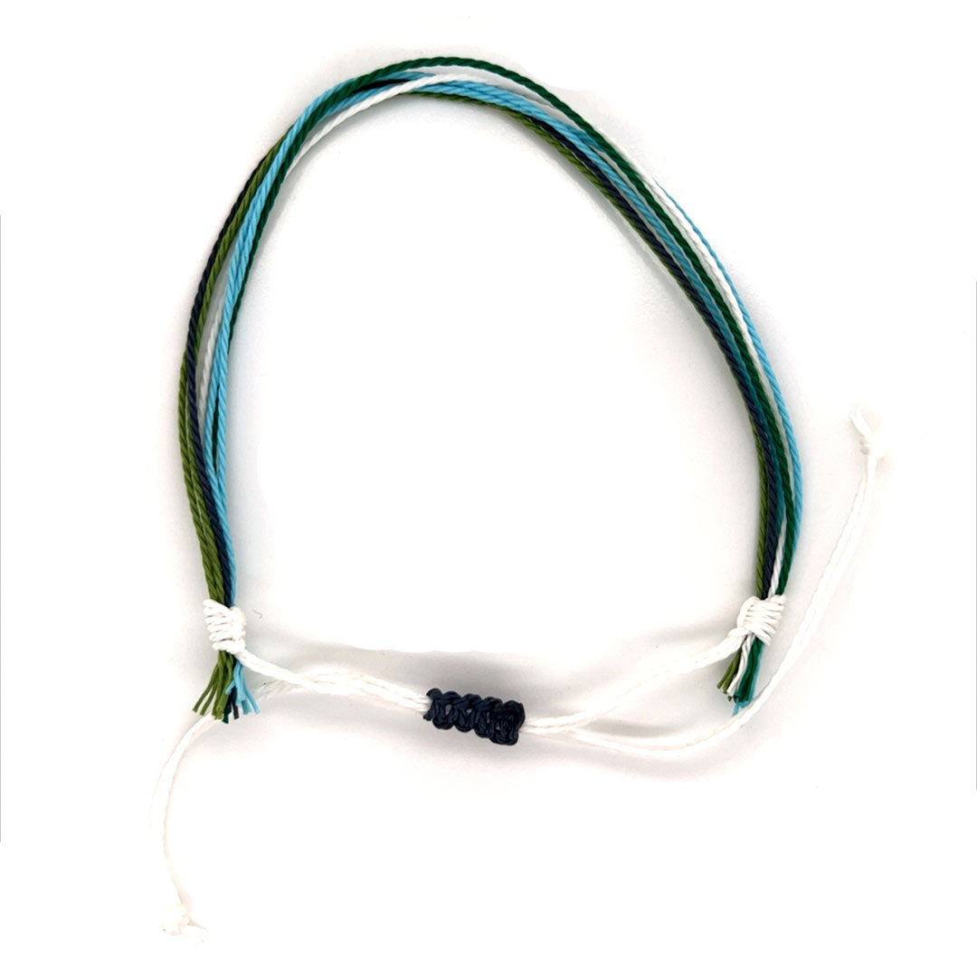 Multi Cord Macrame Adjustable Bracelet