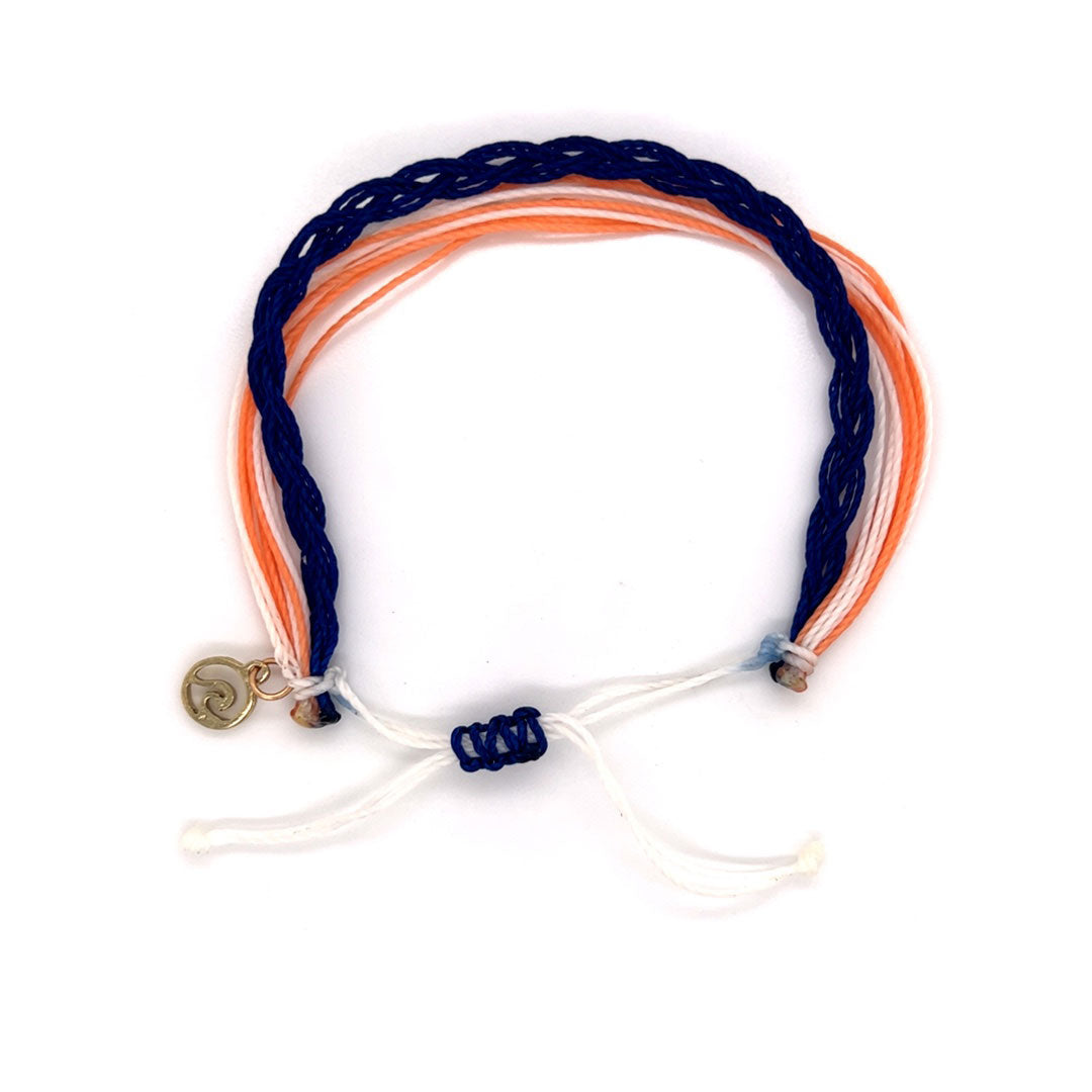 Multi Cord Macrame Adjustable Bracelet