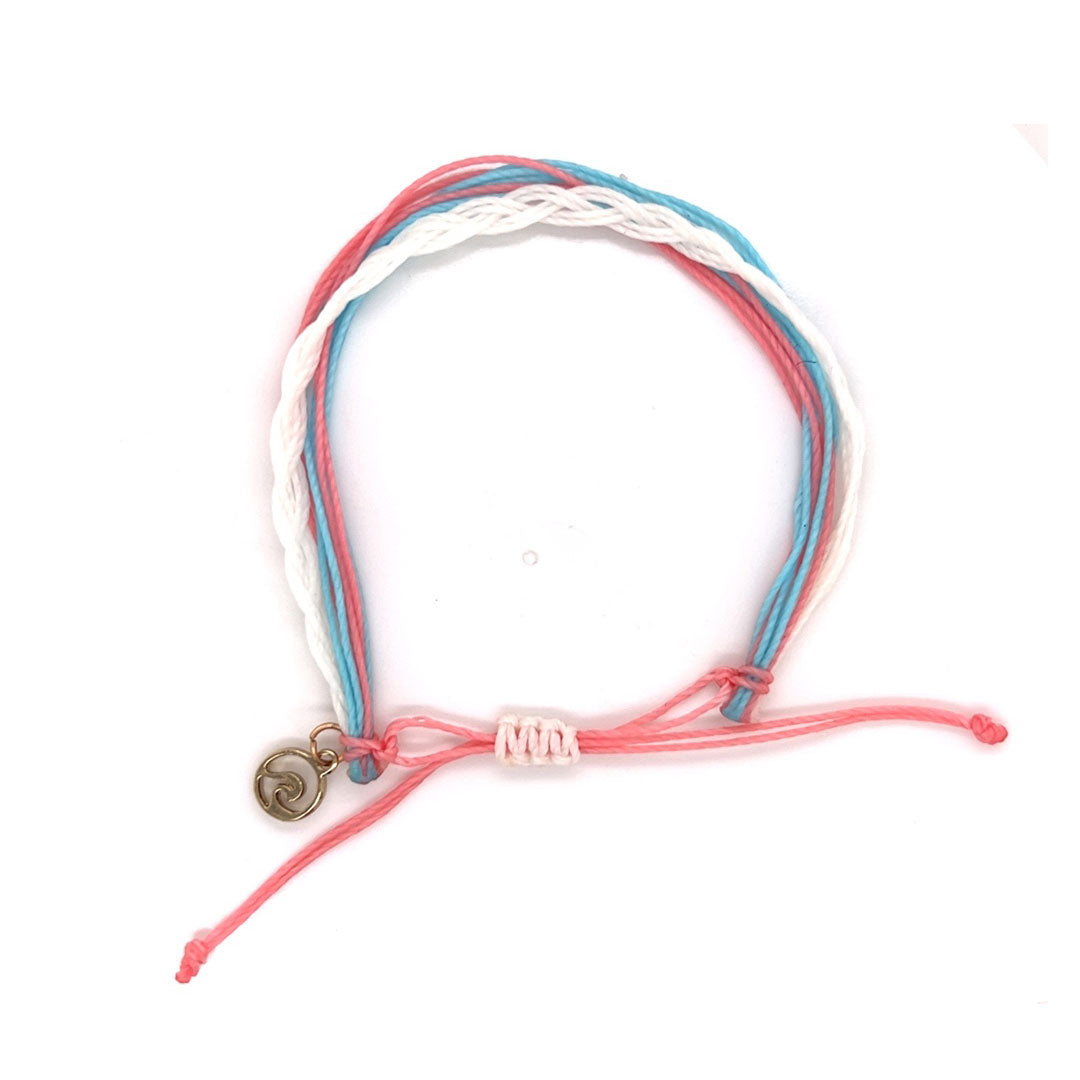 Multi Cord Macrame Adjustable Bracelet