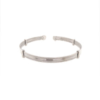 Lined Cuff - Silver