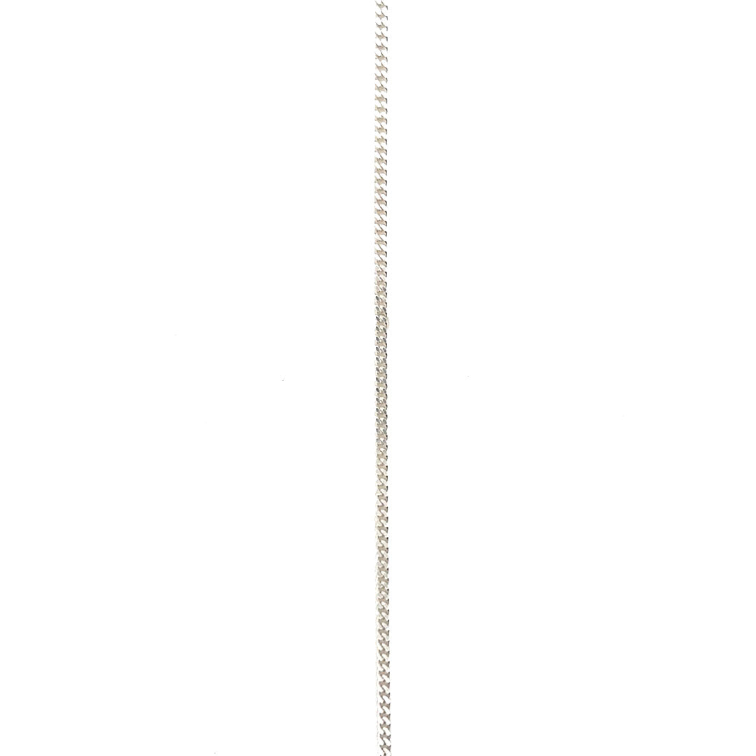 24" 1mm Curb Chain - Sterling Silver