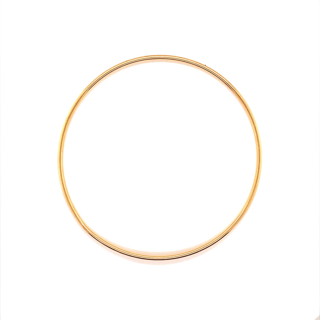 1.5mm Bangle - 2.5" - Gold Filled