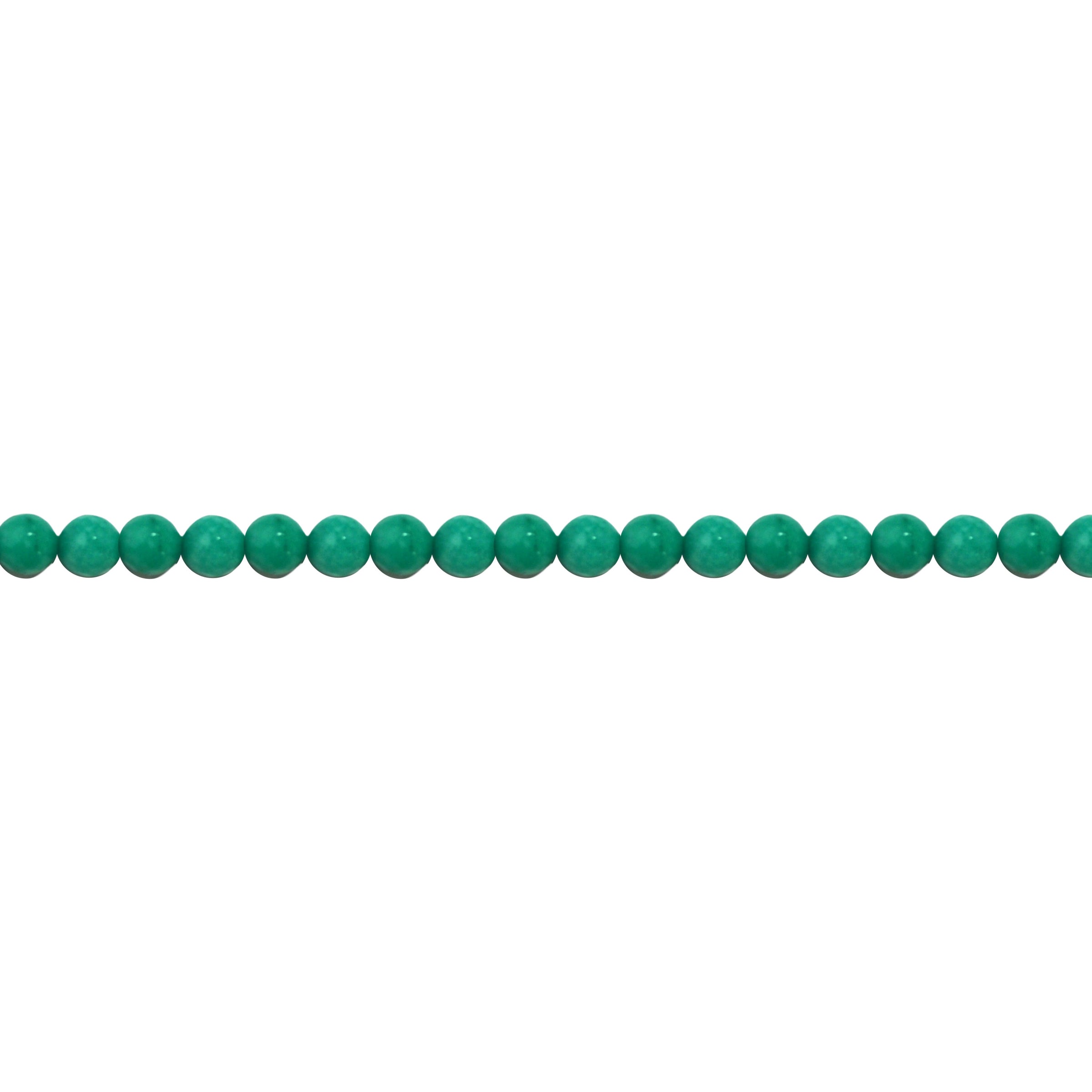 Teal Jade 8mm - Faceted