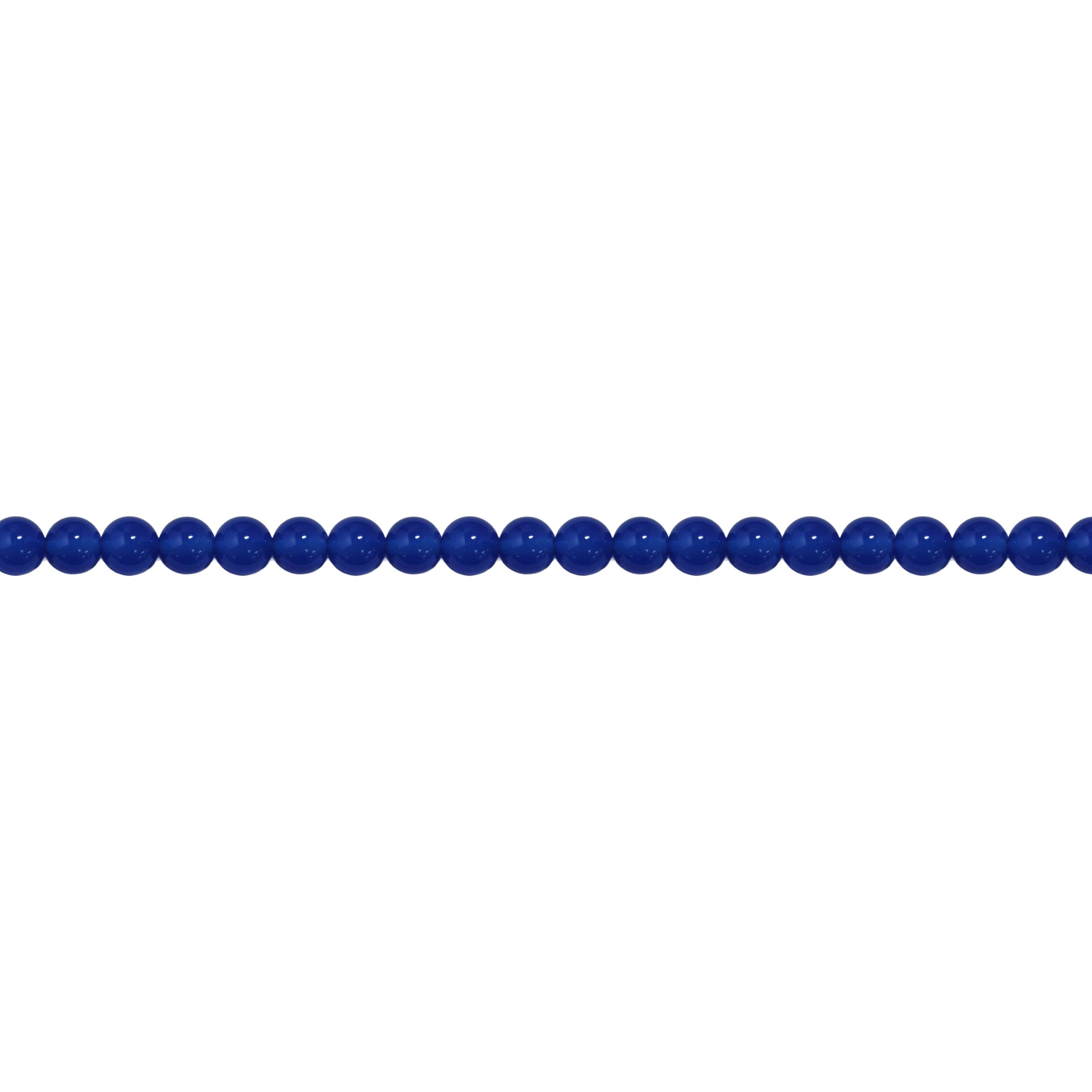 6mm Blue Agate - Round
