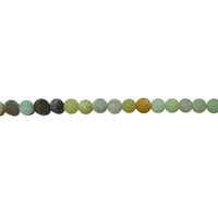 6mm Matte Amazonite - Round