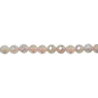 6mm Rose Quartz Plated - Faceted