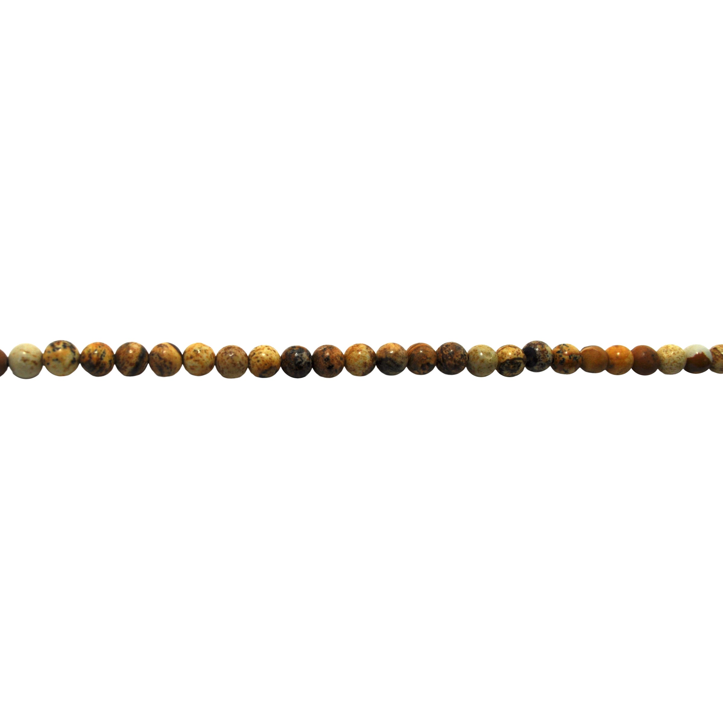 6mm Picture Jasper - Round